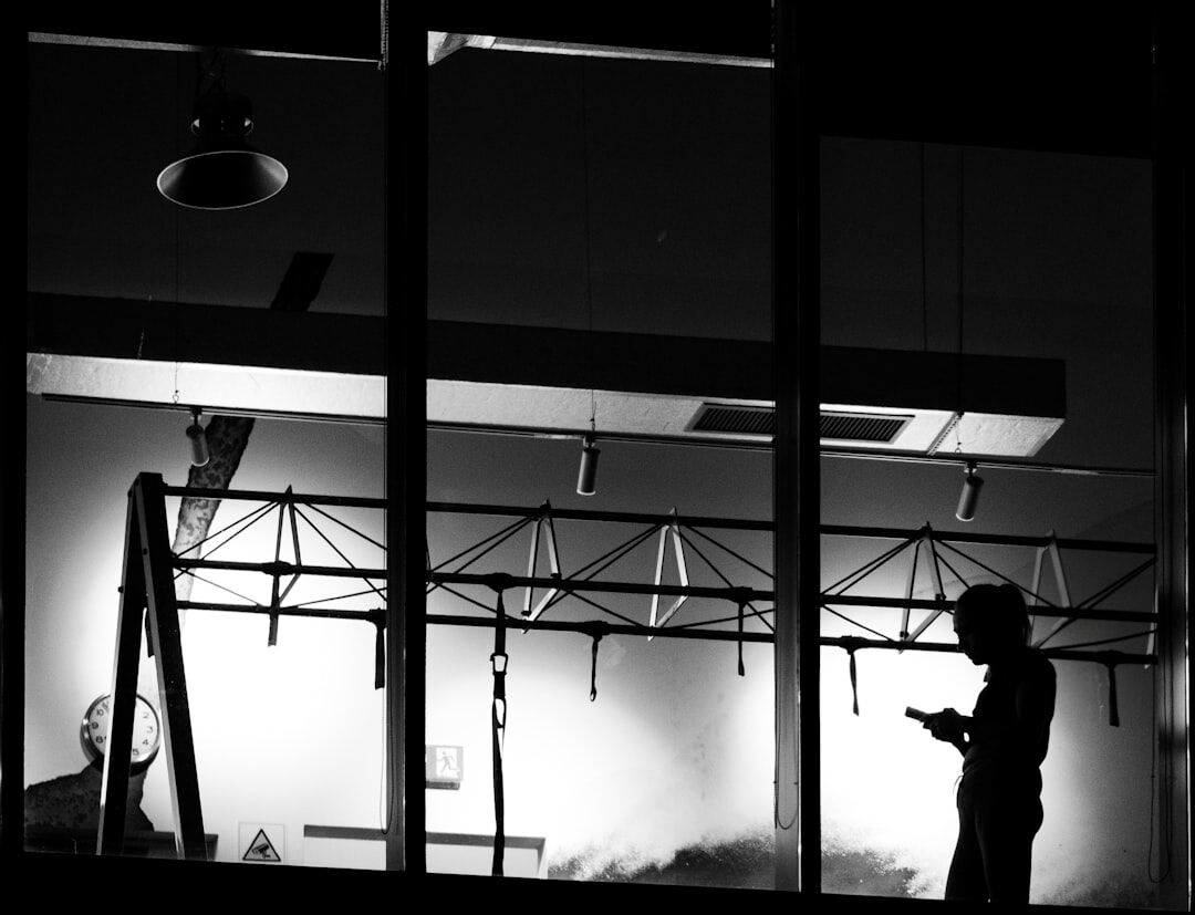 actor rehearsing lines